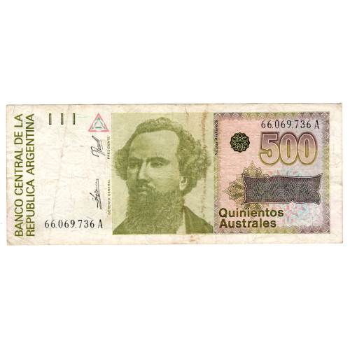 500 Аустралей 1990 - Аргентина