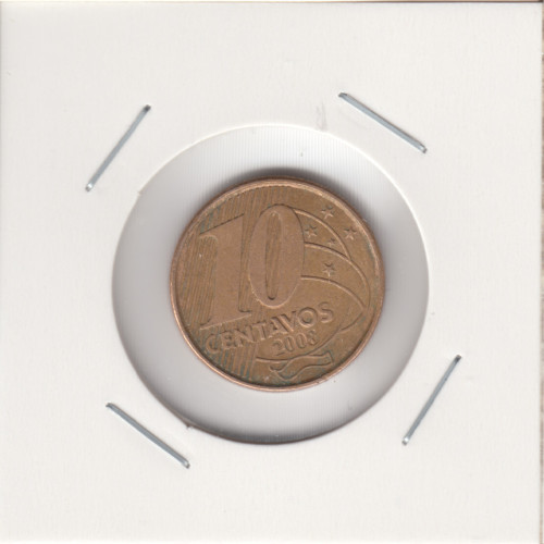 10 Cентаво 2008 - Бразилия 10 Cентаво 2008 - Бразилия