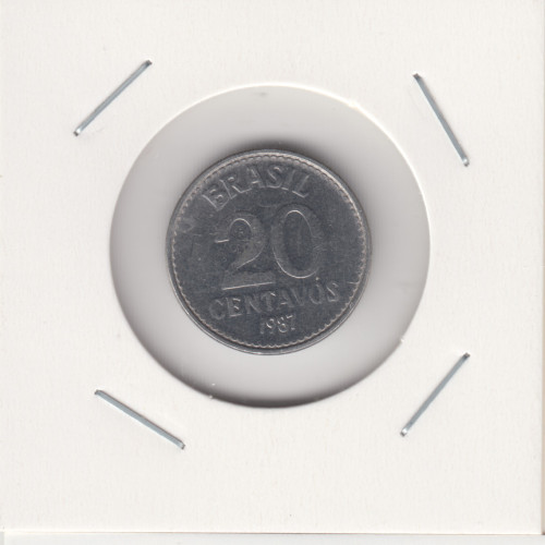 20 Cентаво 1987 - Бразилия