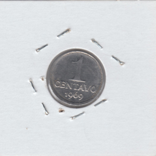 1 Cентаво 1969 - Бразилия 1 Cентаво 1969 - Бразилия