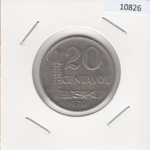 20 Cентаво 1970 - Бразилия