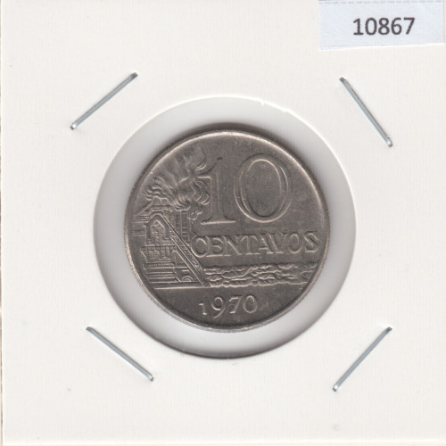 10 Cентаво 1970 - Бразилия