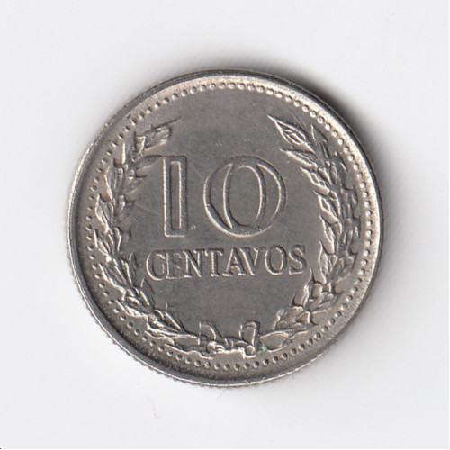 10 Cентаво 1971 - Колумбия 10 Cентаво 1971 - Колумбия