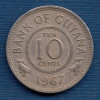 10 סנט 1967 - גיאנה