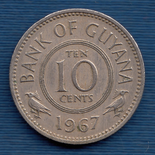 10 סנט 1967 - גיאנה 10 סנט 1967 - גיאנה