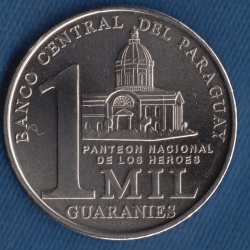 1000 Гуарани 2008 - Парагвай
