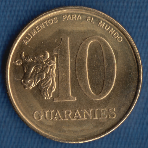 10 גוארני 1996 - פרגוואי 10 גוארני 1996 - פרגוואי