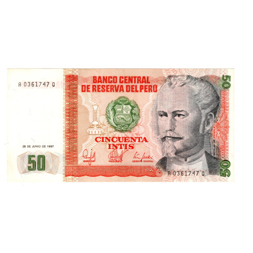 50 Инти 1987 - Перу 50 Инти 1987 - Перу