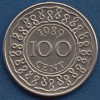 100 Центов 1989 — Суринам