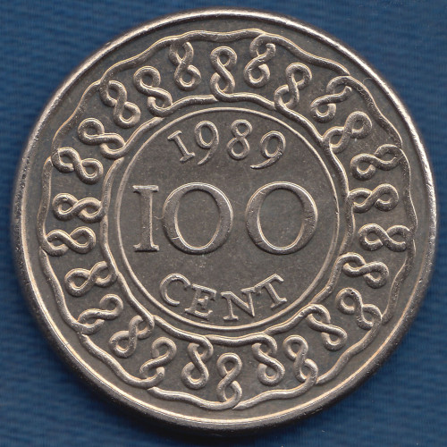 100 Центов 1989 — Суринам 100 Центов 1989 — Суринам