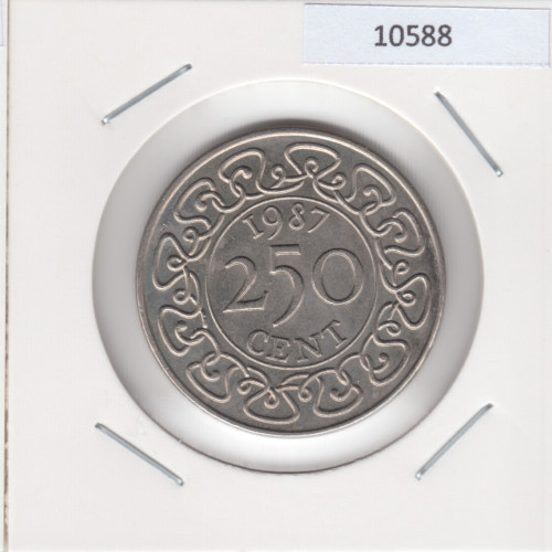250 Центов 1987 — Суринам