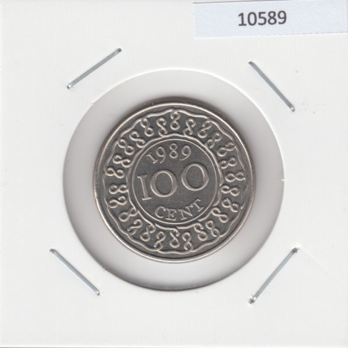 100 Центов 1989 — Суринам