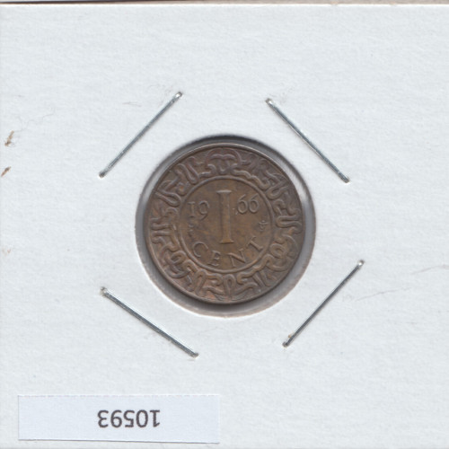 1 Цент 1966 года — Суринам