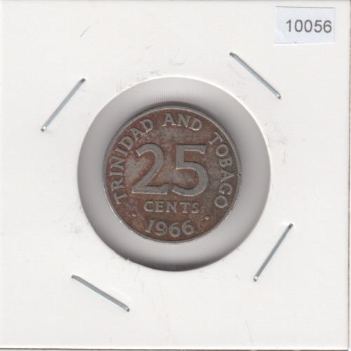 25 Центов 1966 - Тринидад и Тобаго 25 Центов 1966 - Тринидад и Тобаго