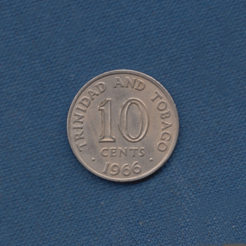 10 Центов 1966 - Тринидад и Тобаго 10 Центов 1966 - Тринидад и Тобаго