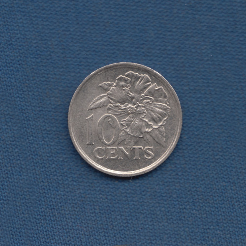 10 Центов 1980 - Тринидад и Тобаго 10 Центов 1980 - Тринидад и Тобаго