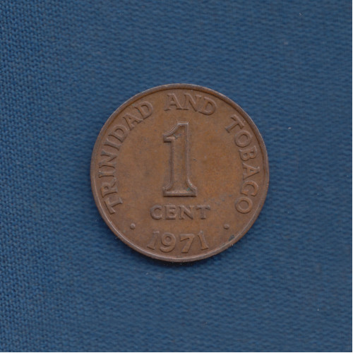 1 Цент 1971 — Тринидад и Тобаго 1 Цент 1971 — Тринидад и Тобаго