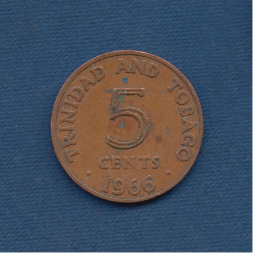 5 Центов 1966 - Тринидад и Тобаго 5 Центов 1966 - Тринидад и Тобаго