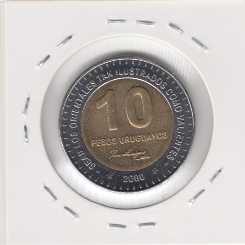 10 Песо 2000 - Уругвай