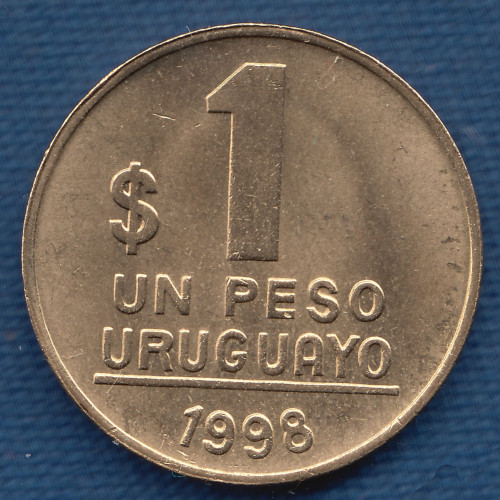 1 Песо 1998 - Уругвай 1 Песо 1998 - Уругвай